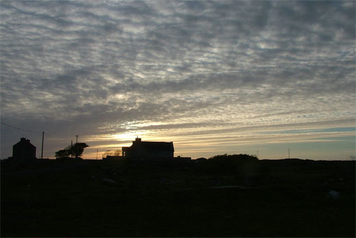 Sonnenuntergang im Moor