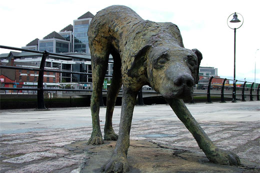 Statue irish famine