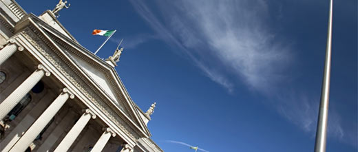 GPO und Spire an der O Connel Street