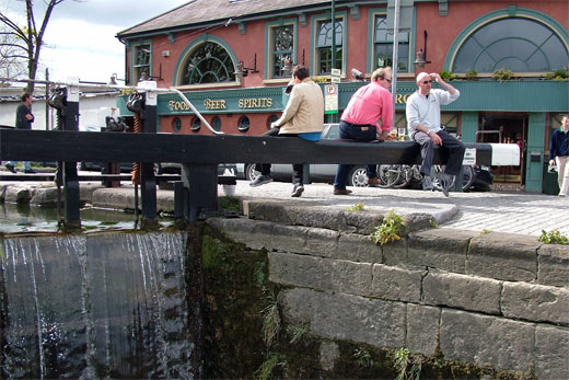 Grand Canal: Pint in der Barge