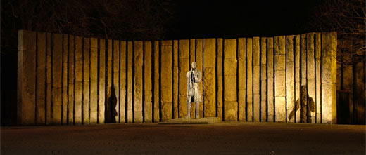 Statue von Wolfe Tone am St Stephen s Green