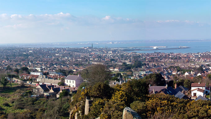 Aussicht Dalkey Hill