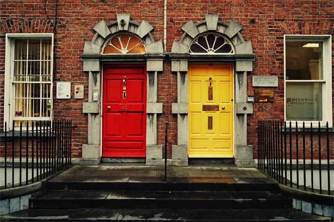 Haustüren in Dublin