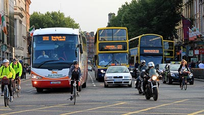 Bus in Dublin