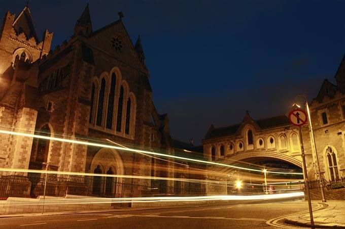 Der Bogen der Christ Church Cathedral