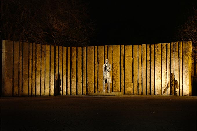 Statue von Wolfe Tone am St Stephen's Green